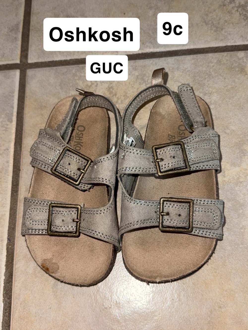 OshKosh B'gosh Double-Buckle Kids Sandals
